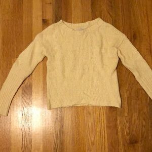 Cream sweater